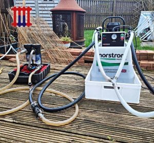 power flushing your underfloor heating system